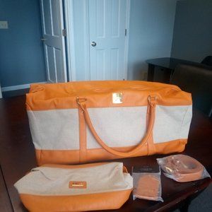 Vienna Duffle Bag Set - NWOT